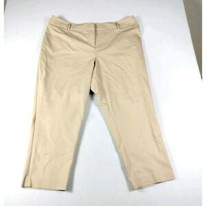 Lane Bryant Dress Pants Women's 24 Beige Corpcore Professional Work Wear Office‎